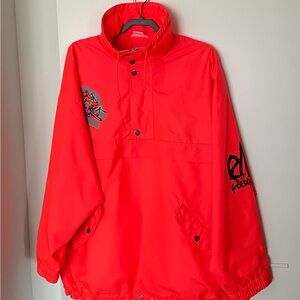 Vintage Elho Freestyle Windbreaker Jacket | Red Graphic | Made in Korea